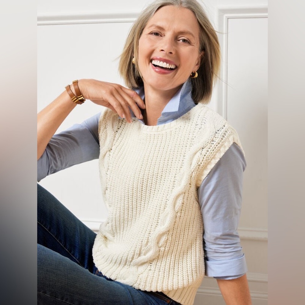 🌼NWT Phenomenal Talbots Vest with a removable neck! - Picture 15 of 15